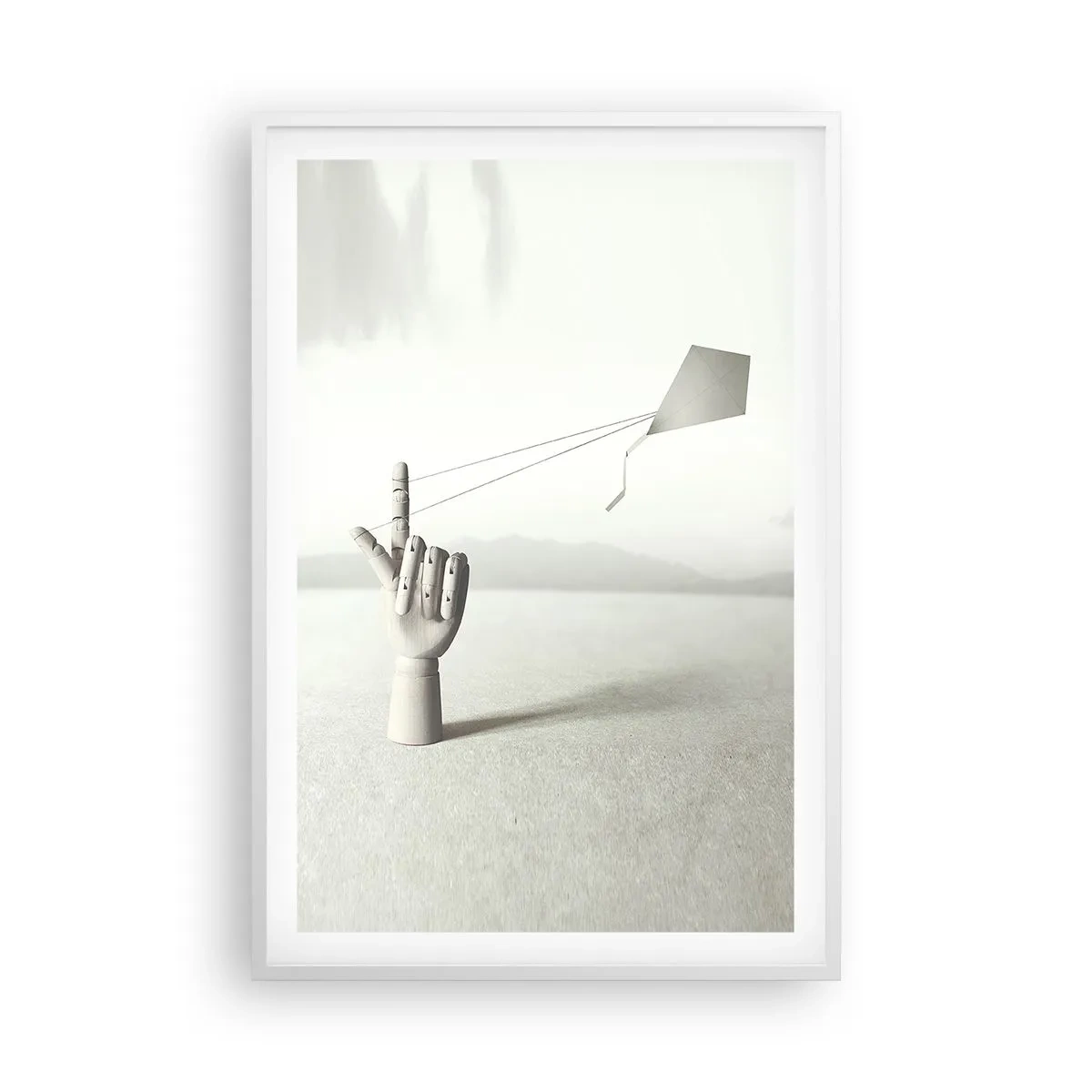 Plakát v bílém rámu - Výzva - 61x91 cm