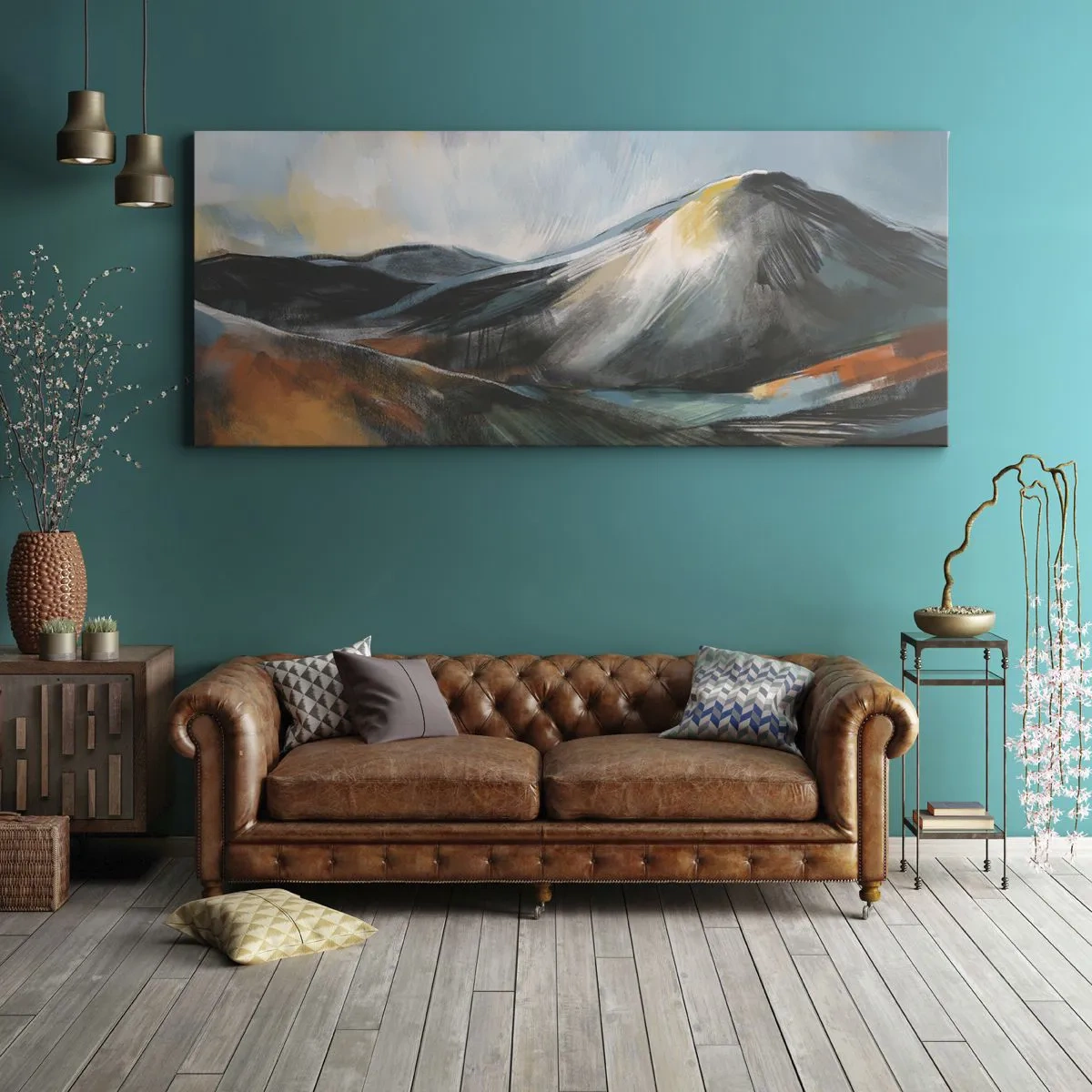 Obraz na plátně - Syrové i krásné - 120x50 cm