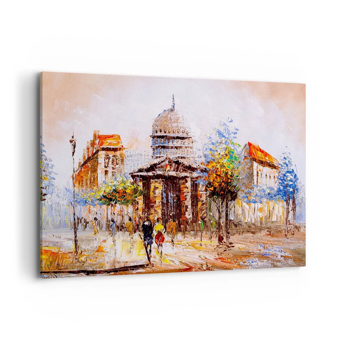 Obraz na plátně - Pařížská procházka - 100x70 cm