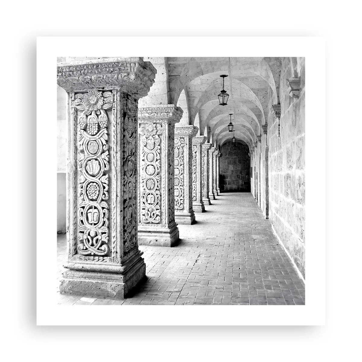 Plakát - Kam...? - 50x50 cm