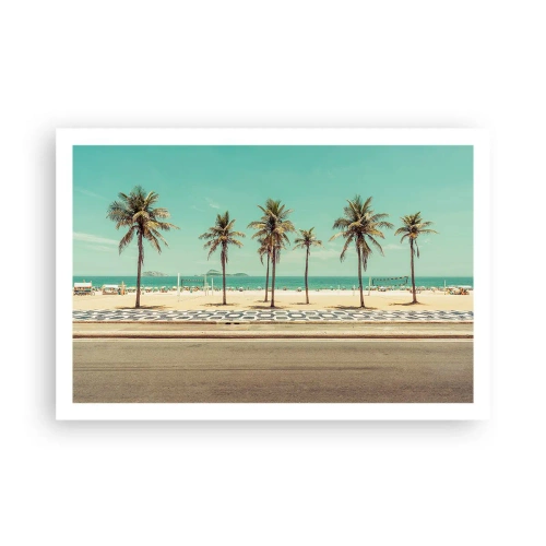 Plakát - Hlídání pláže - 91x61 cm