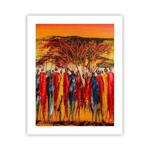 Plakát - Tam, tam, tam, tam jdou - 40x50 cm