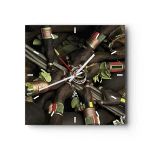 Nástěnné hodiny - Jsme spolu - 40x40 cm