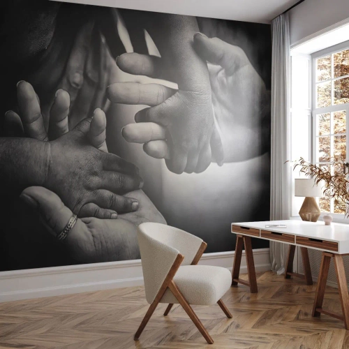 Fototapeta Standard Eco - Být člověkem - Ruce, Lidé, Milovat - 150x105 cm