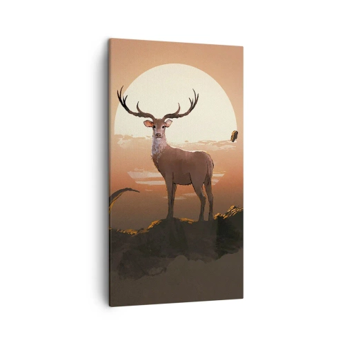 Obraz na plátně - Tato noc se nepodobá jiným - 45x80 cm