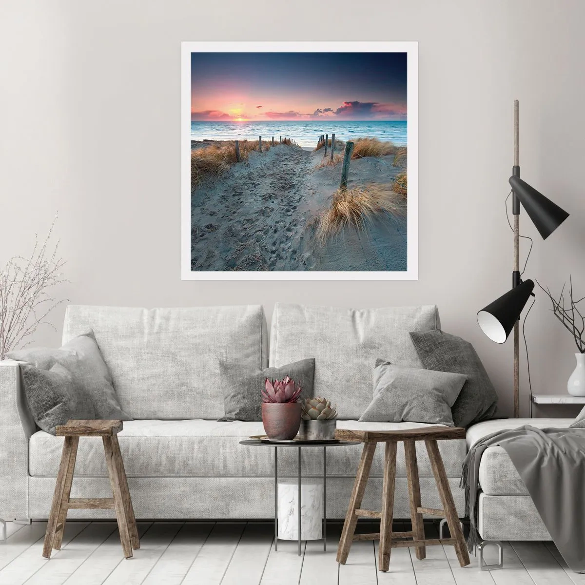 Plakát - Za trochu lásky šel bych světa kraj… - 50x50 cm