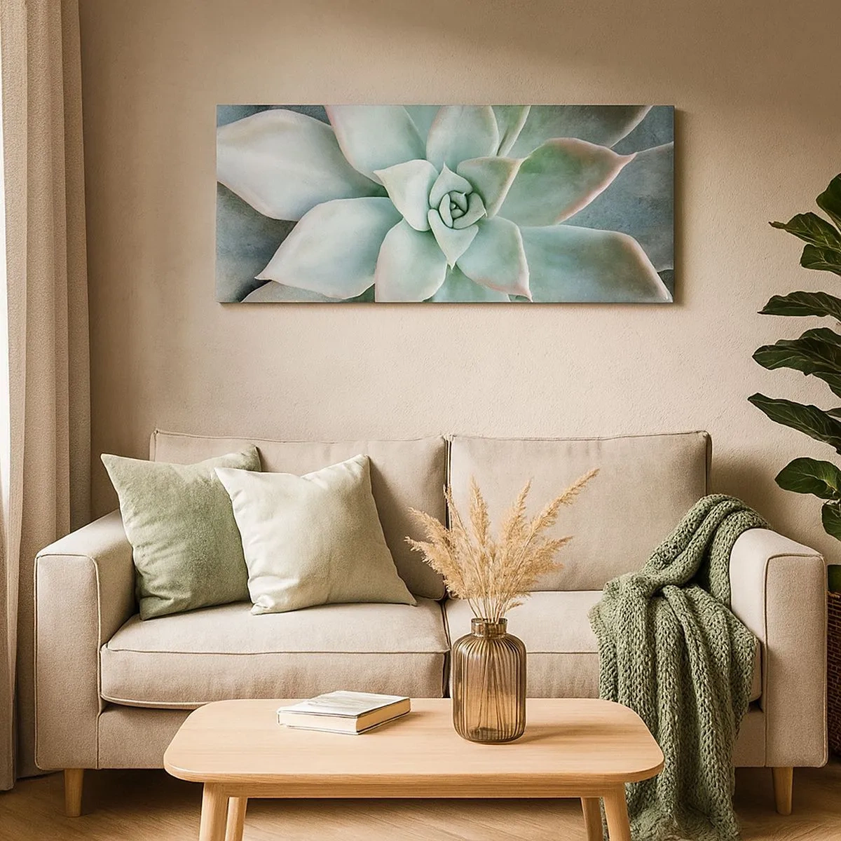 Obraz na plátně - Srdce pouště - 100x40 cm