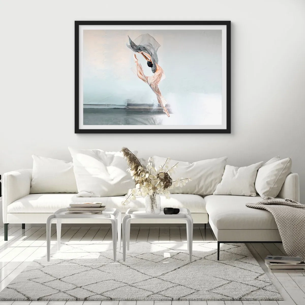 Plakát v černém rámu - V tanečním vytržení - 91x61 cm
