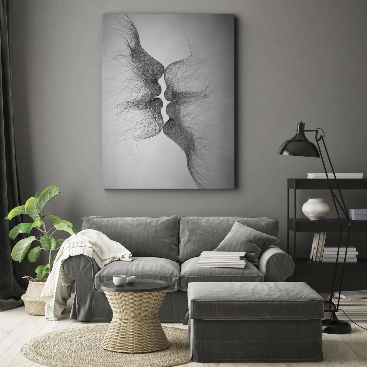 Obraz na plátně - Polibek větru - 50x70 cm