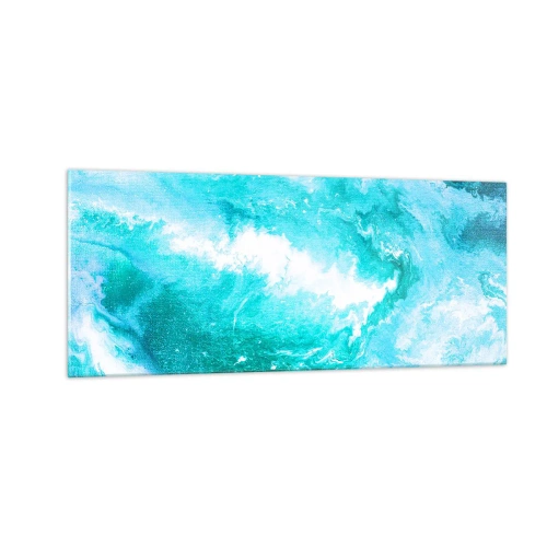 Obraz na skle - V jádru živlu - 100x40 cm