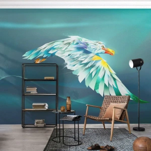 Fototapeta Standard Eco - Orlí síla tvých letů - Abstrakce, Orel, Pták - 350x256 cm