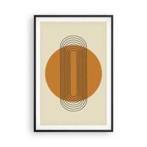 Plakát v černém rámu - Dokonalý plán - 61x91 cm