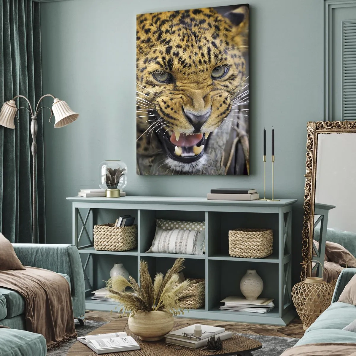 Obraz na plátně - Nepřibližuj se, varuji! - 50x70 cm