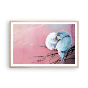Plakát v rámu světlý dub - Co k tomu dodat?… - 91x61 cm