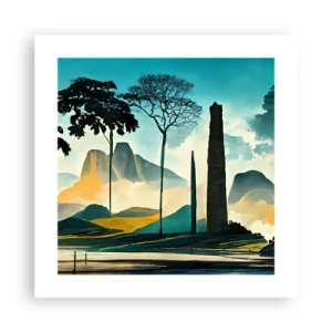 Plakát - Výš a výš - 40x40 cm