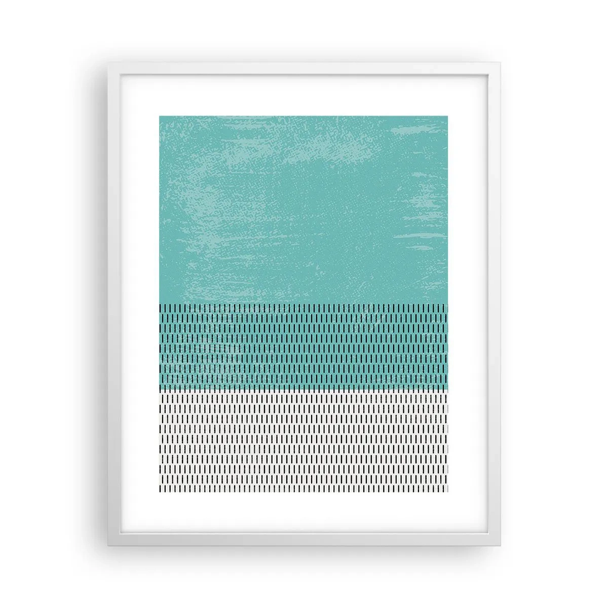 Plakát v bílém rámu - Vyvážená kompozice - 40x50 cm