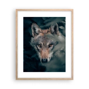 Plakát v rámu světlý dub - Predátor - 40x50 cm