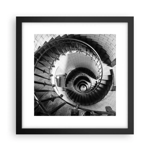 Plakát v černém rámu - Jen výš a výš - 30x30 cm