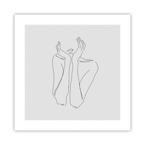 Plakát - O čem sní dívky - 40x40 cm