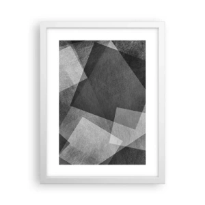 Plakát v bílém rámu - Odvěký symbol trvalosti a pořádku - 30x40 cm