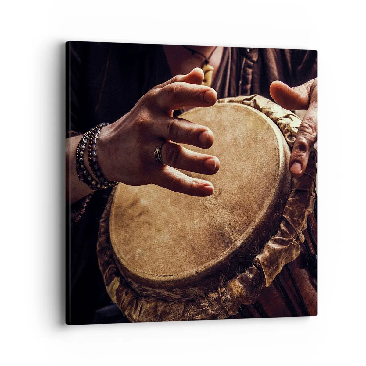 Obraz na plátně - V rytmu srdce - 40x40 cm