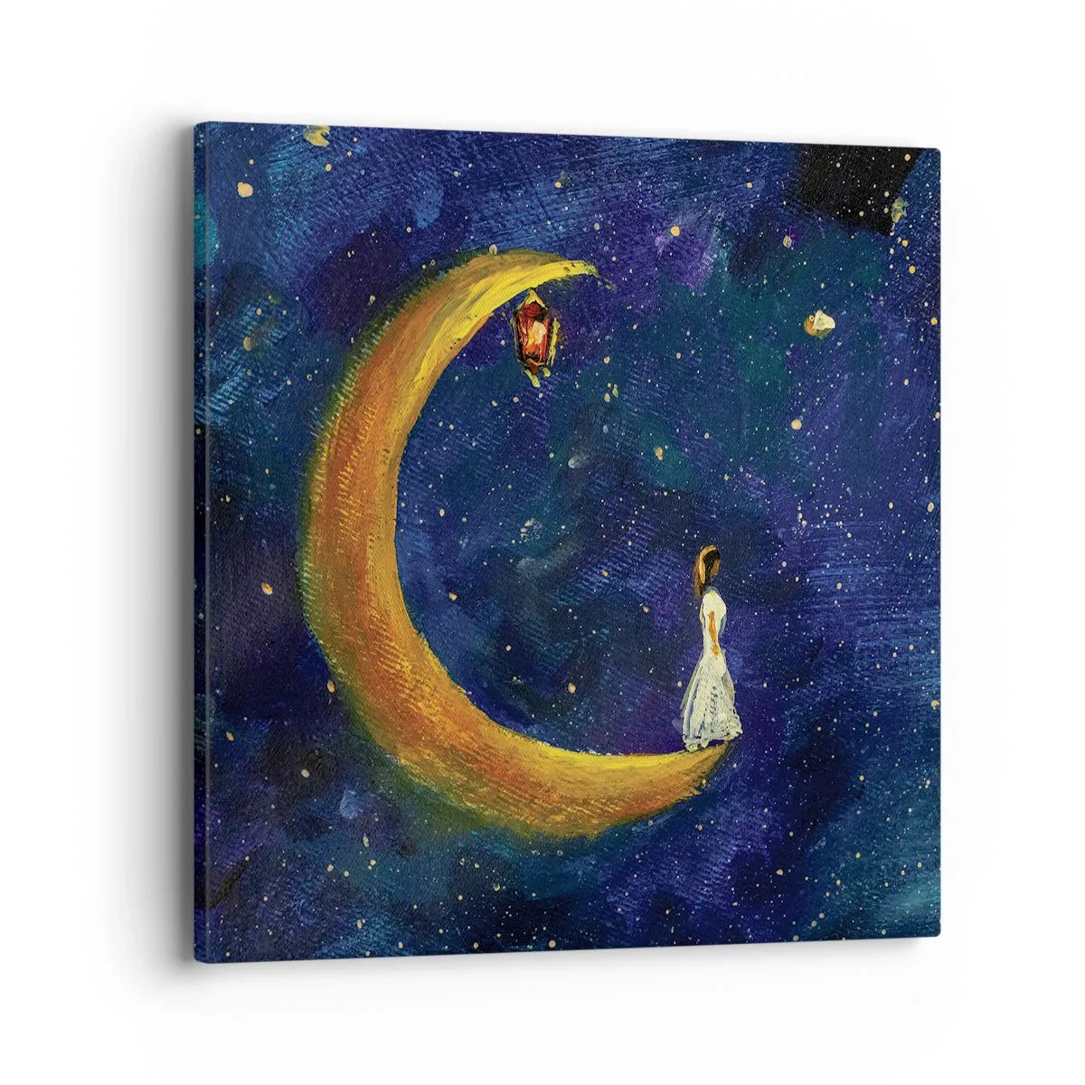 Obraz na plátně - Volání světa - 40x40 cm