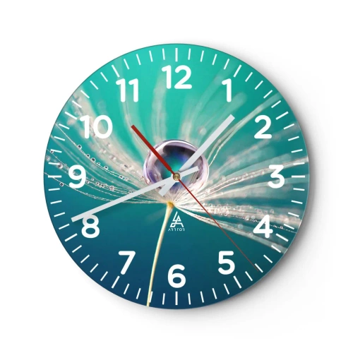 Nástěnné hodiny - Mystický okamžik - 40x40 cm