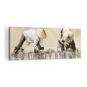 Obraz na plátně - Úspěšná sklizeň - 100x40 cm