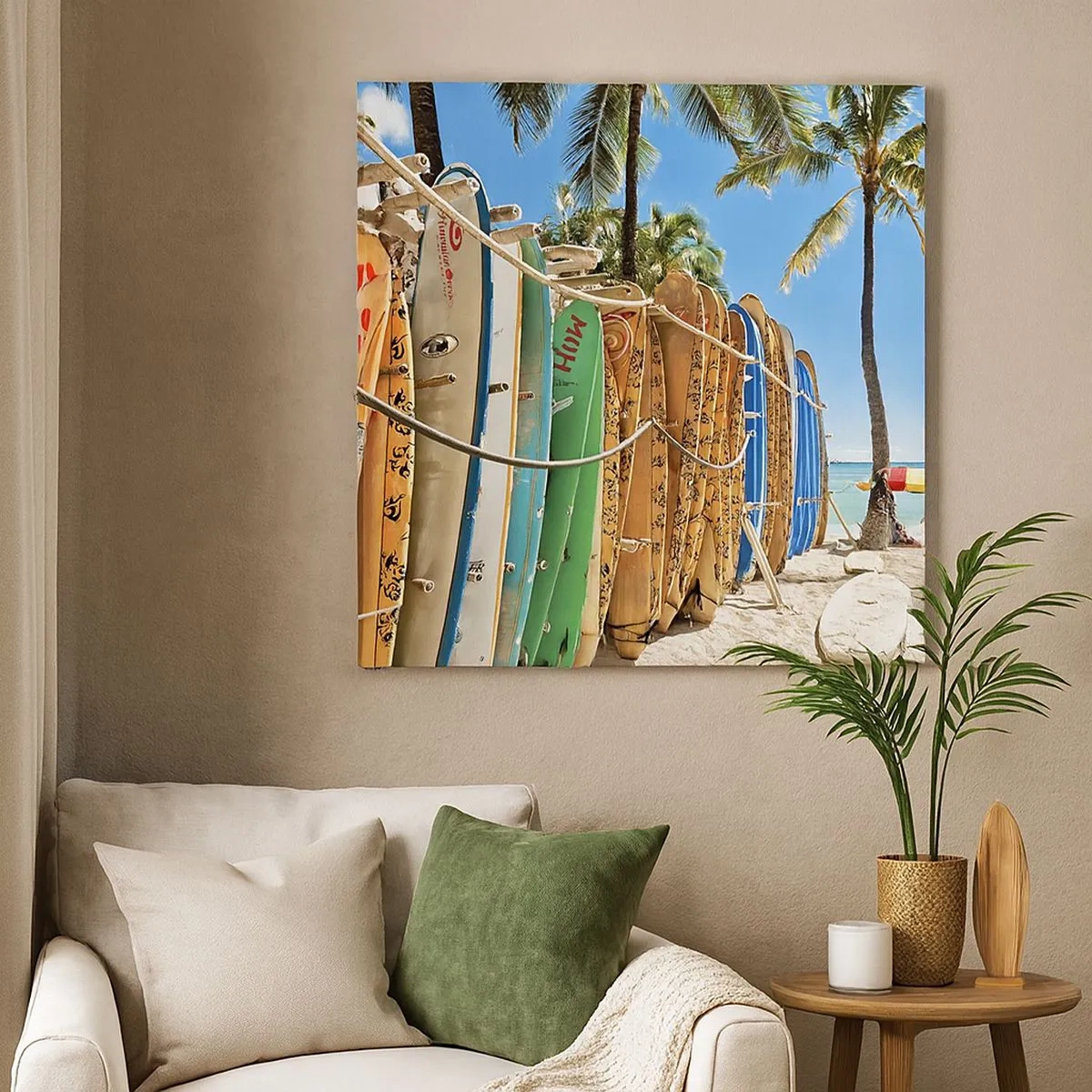 Obraz na plátně - Slunečná zábava - 30x30 cm