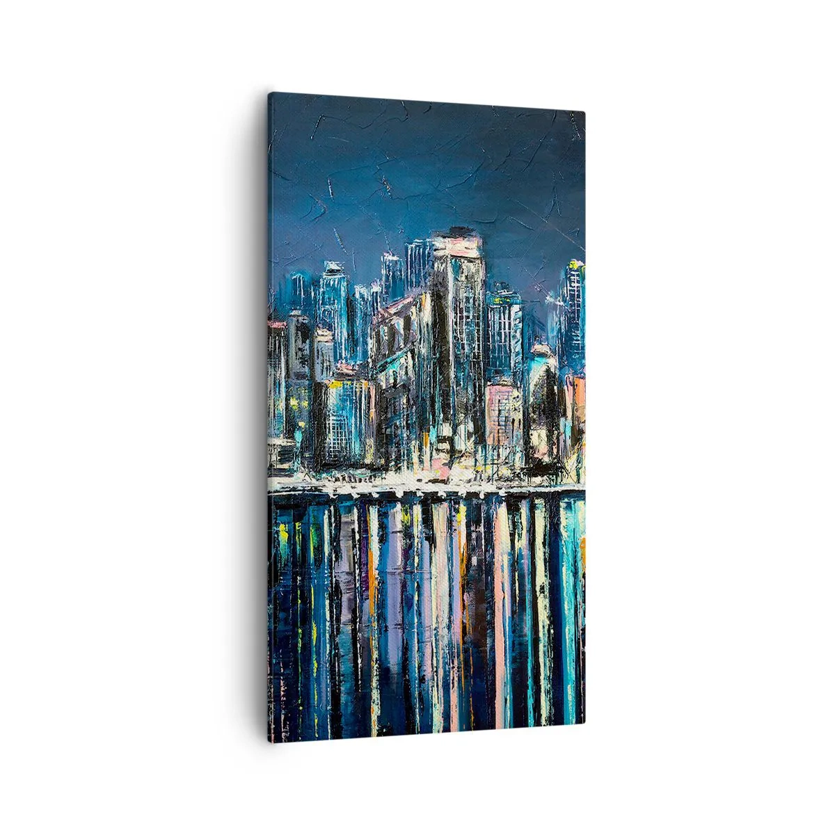 Obraz na plátně - Kaskáda světel - 55x100 cm