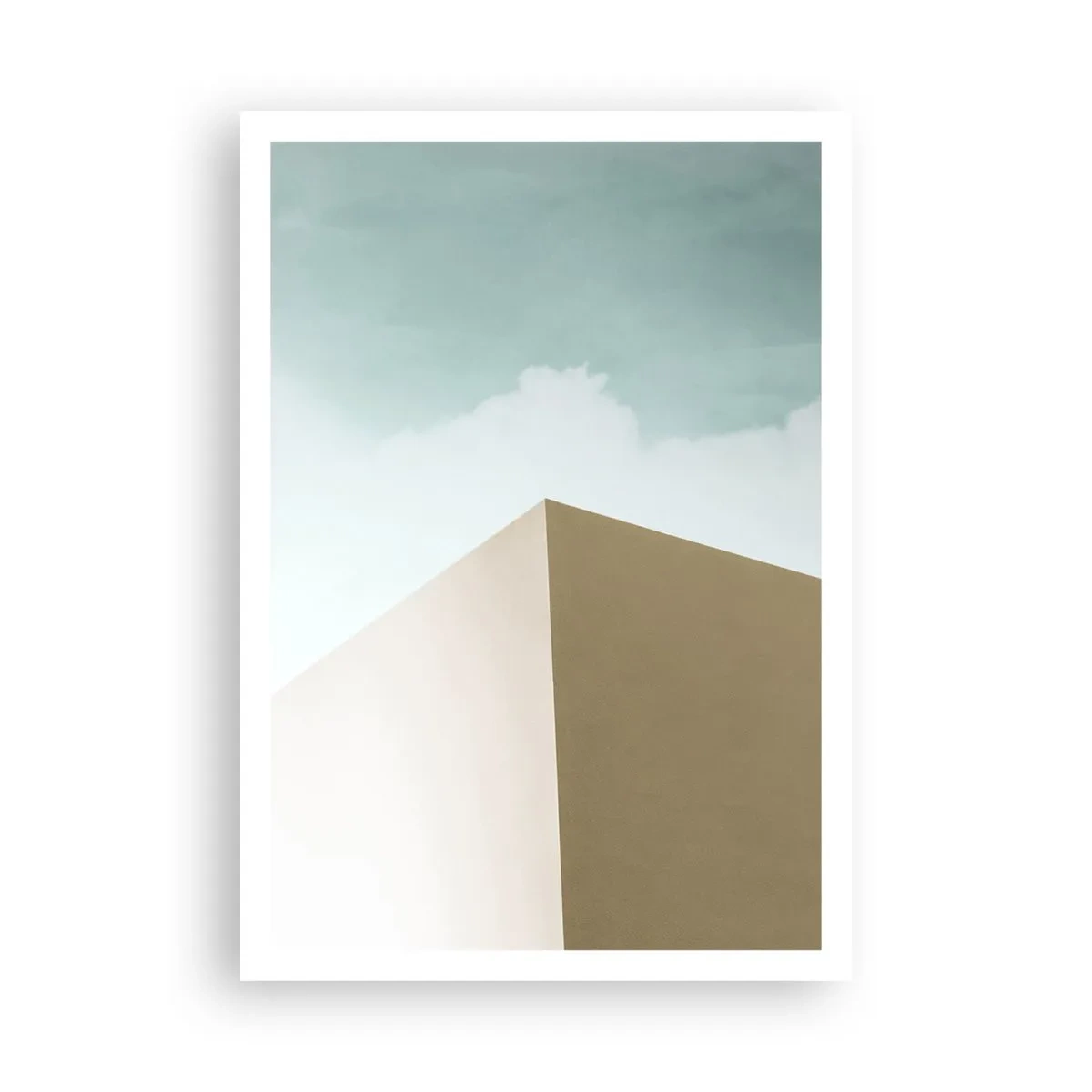 Plakát - Geometrie slunečného léta - 70x100 cm