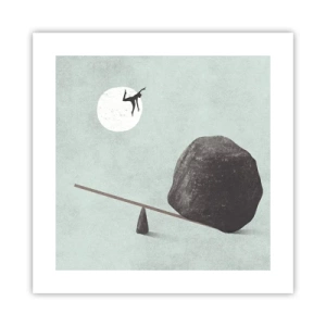 Plakát - Splněný sen - 40x40 cm