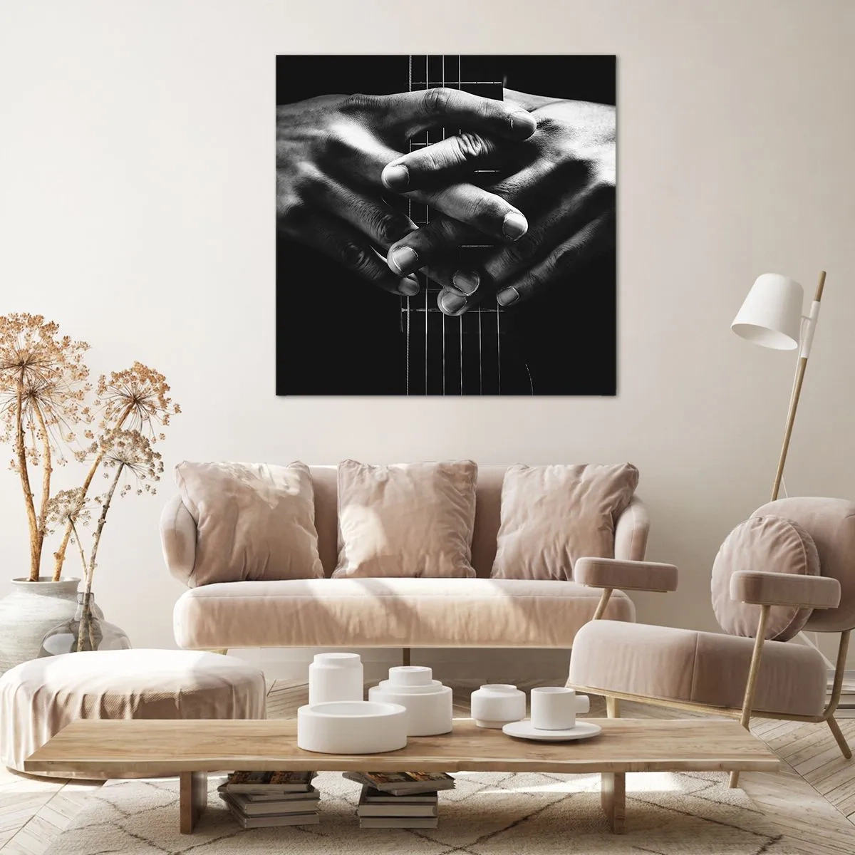 Obraz na plátně - Umělcova modlitba - 50x50 cm