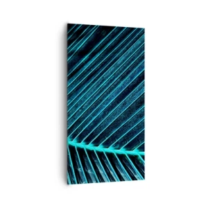 Obraz na plátně - Textura zeleně - 65x120 cm