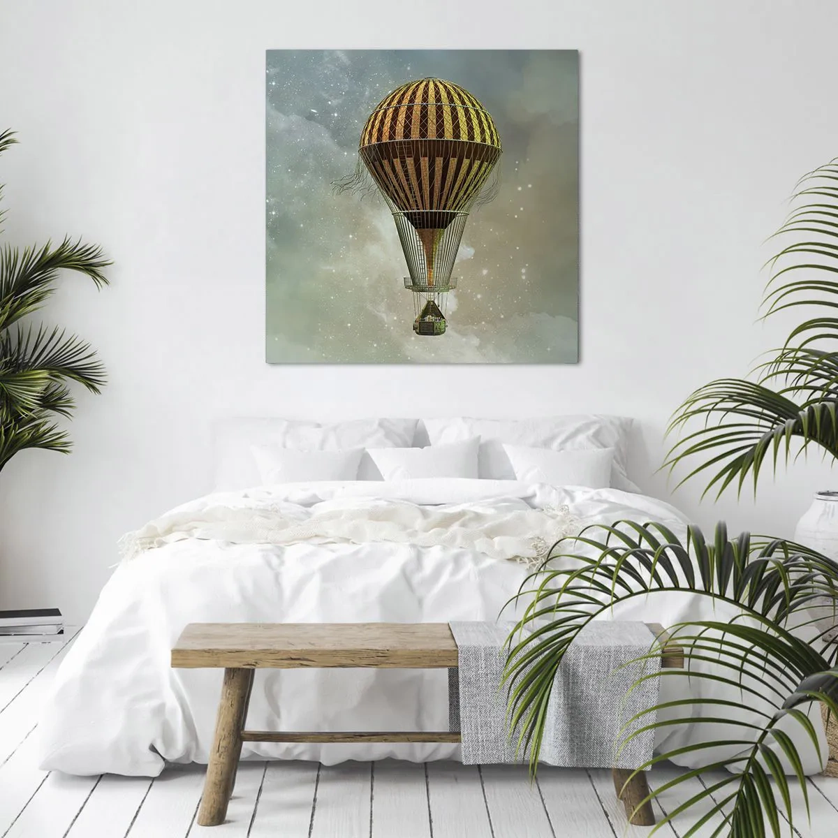 Obraz na plátně - Průkopnické lety - 70x70 cm