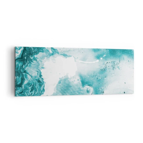Obraz na plátně - Povodí modré - 140x50 cm