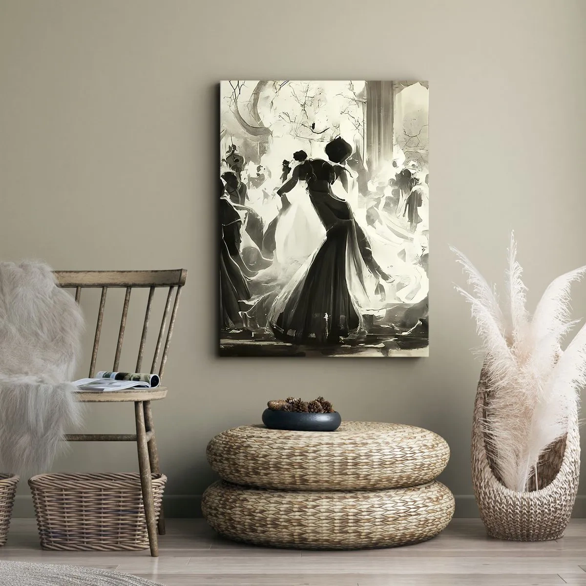 Obraz na plátně - Velká maškaráda - 70x100 cm