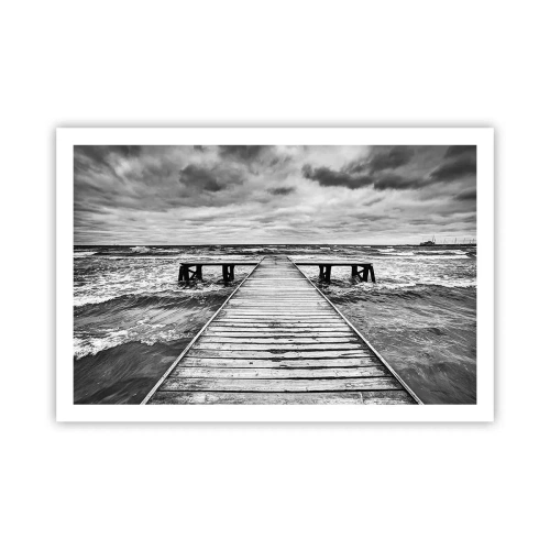 Plakát - Čekám na vítr, co rozfouká… - 91x61 cm