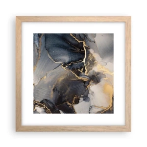 Plakát v rámu světlý dub - Život kamene - 30x30 cm