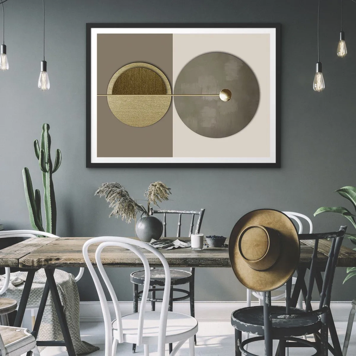 Plakát v černém rámu - Dokonalá rovnováha - 91x61 cm