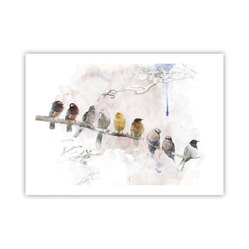 Plakát - Okřídlené setkání - 70x50 cm