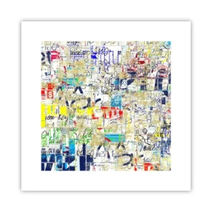 Plakát - Prostě potěší oči - 30x30 cm