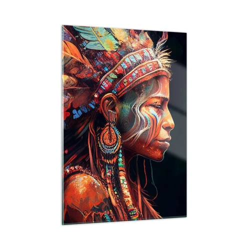 Obraz na skle - Magický rituál - 50x70 cm