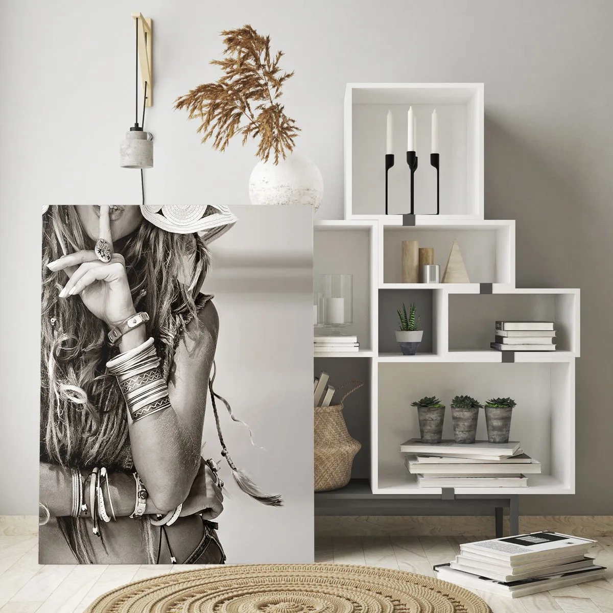 Obraz na skle - Jako dívka - 80x120 cm