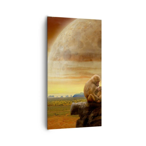 Obraz na plátně - Láska je všude stejná - 65x120 cm