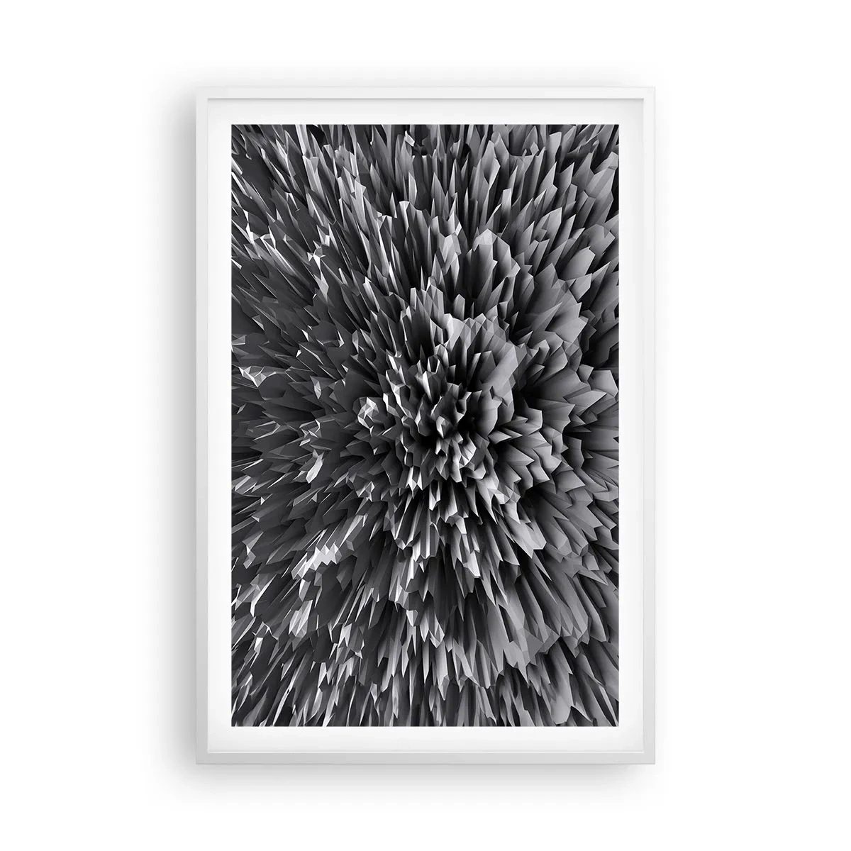 Plakát v bílém rámu - Ostřejší to už nebude - 61x91 cm