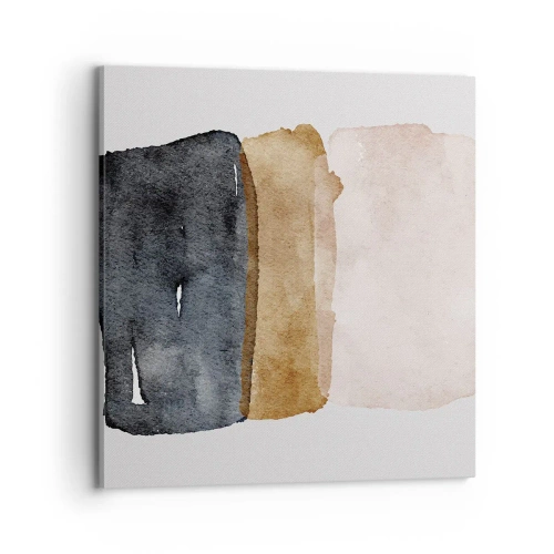 Obraz na plátně - Kompozice zemitých barev - 70x70 cm