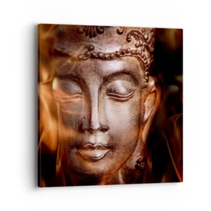 Obraz na plátně - Existuje pouze zde a nyní - 40x40 cm