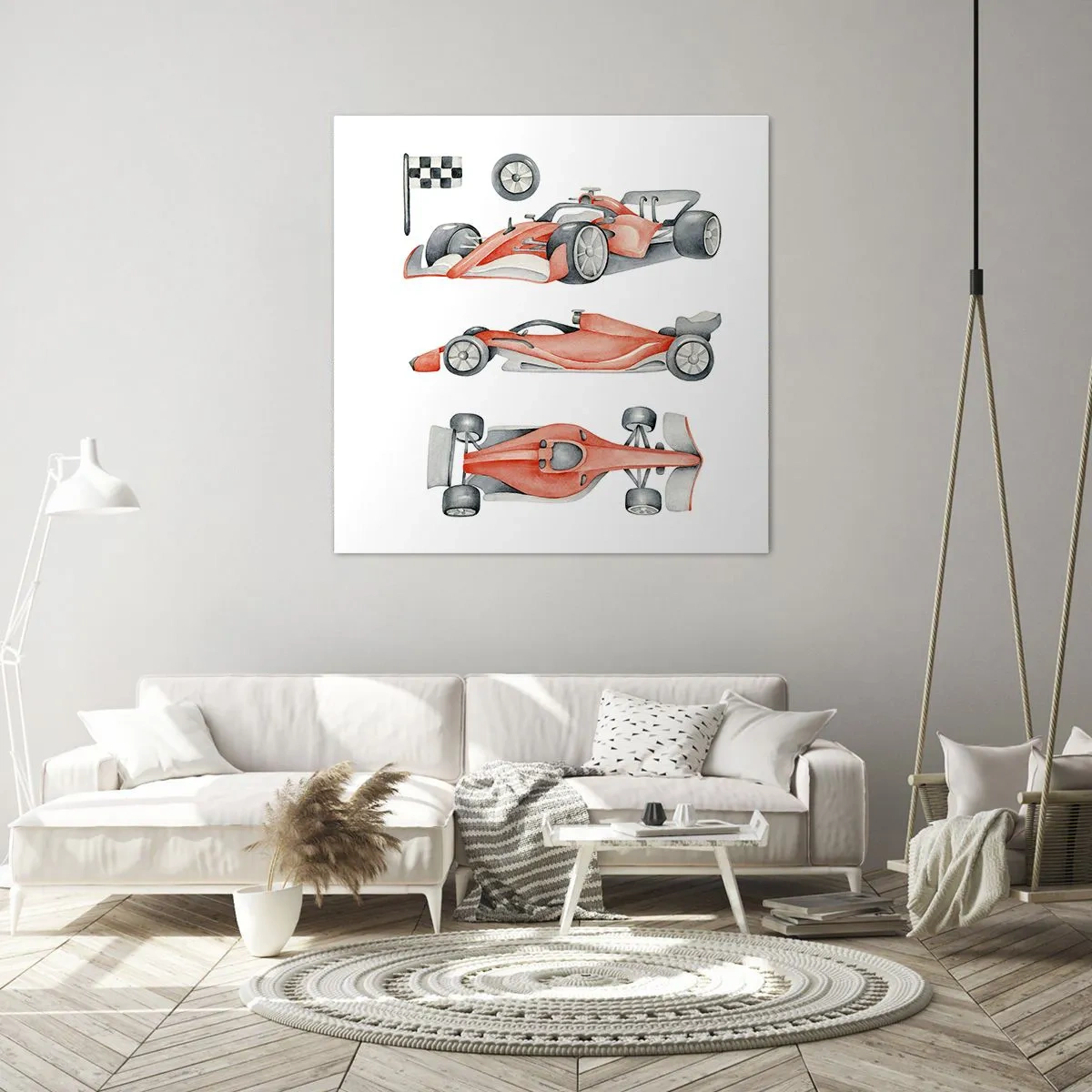 Obraz na plátně - Dohnat sen - 70x70 cm