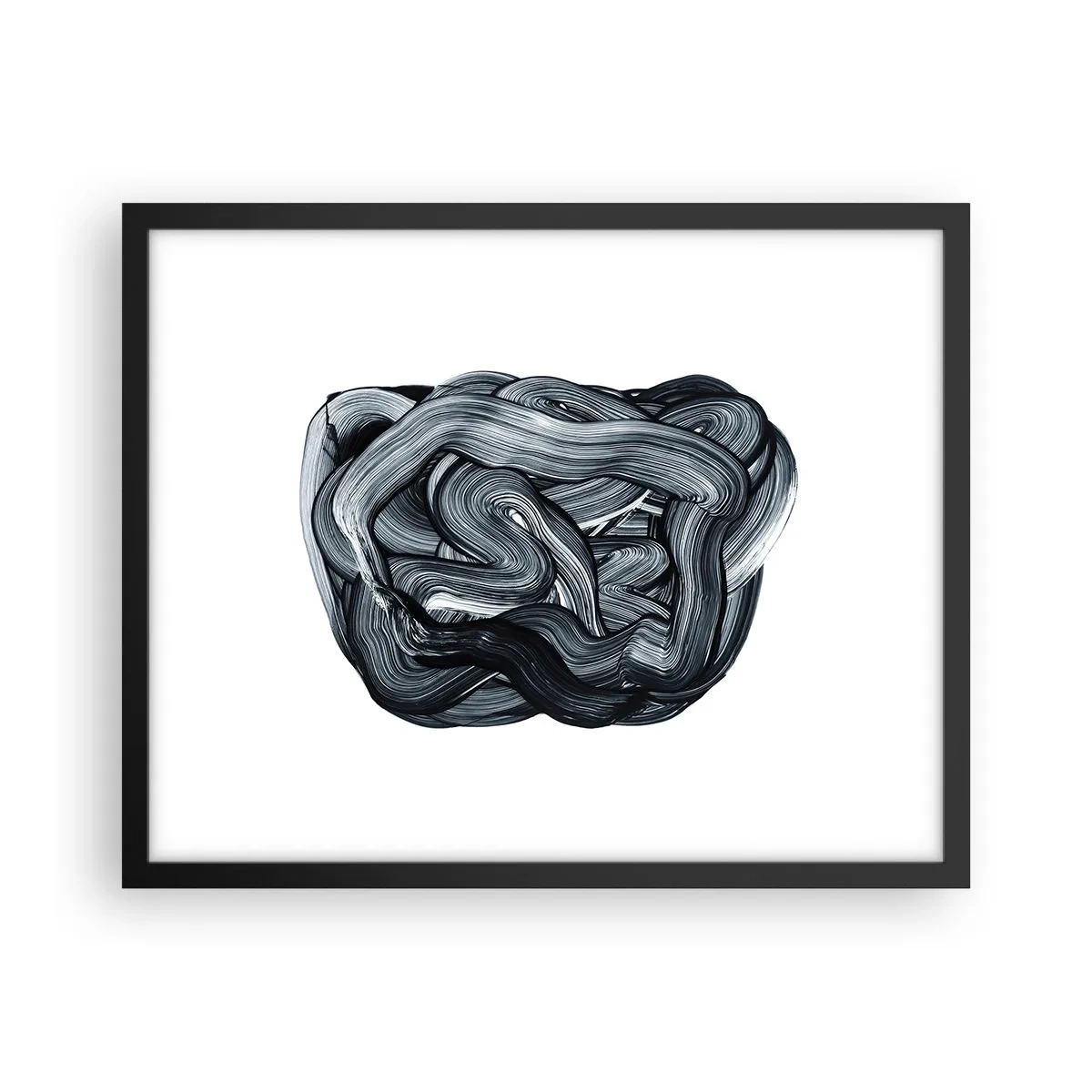 Plakát v černém rámu - Není to tak jednoduché - 50x40 cm